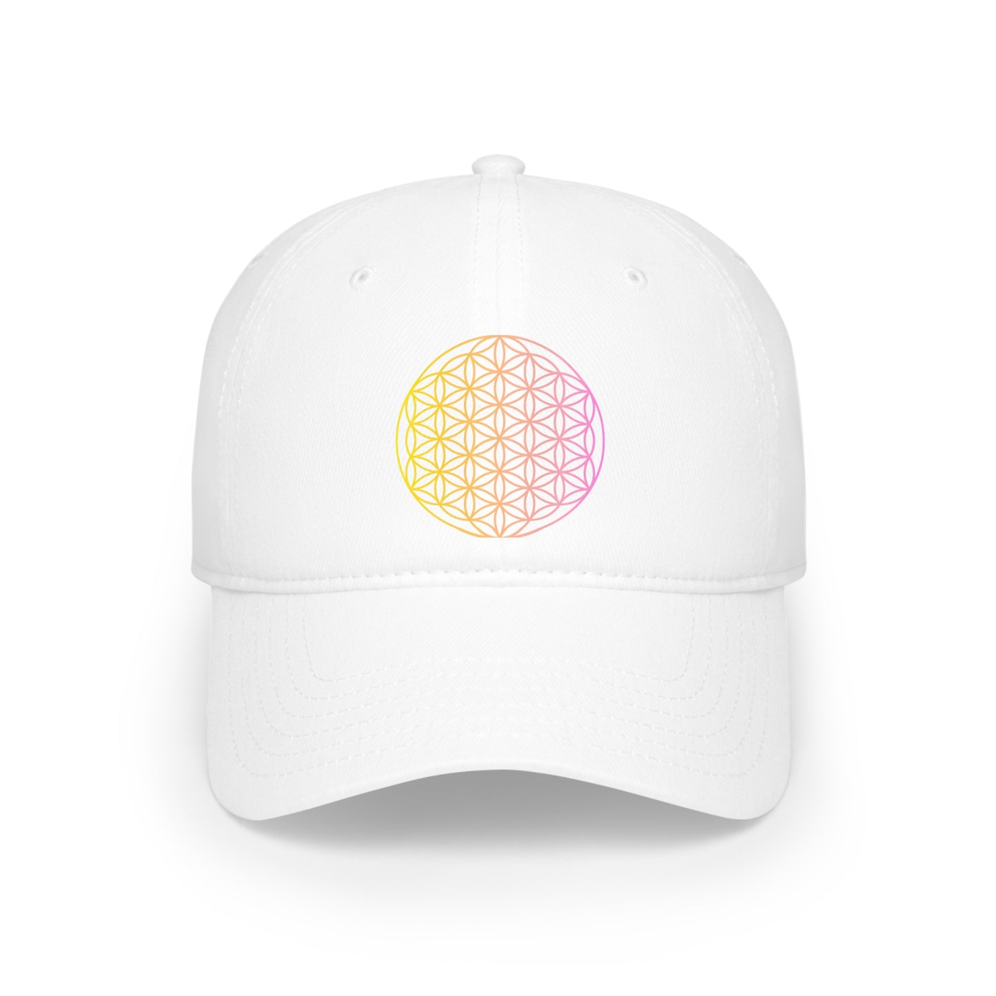 Flower of life plain cap