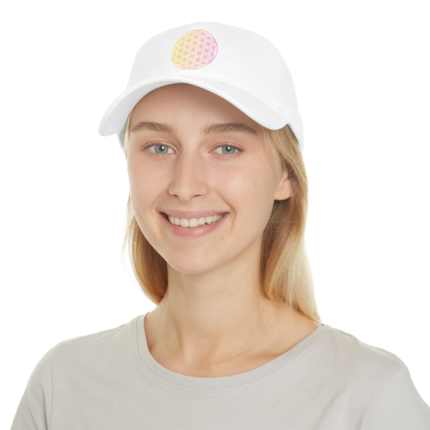 Flower of life plain cap