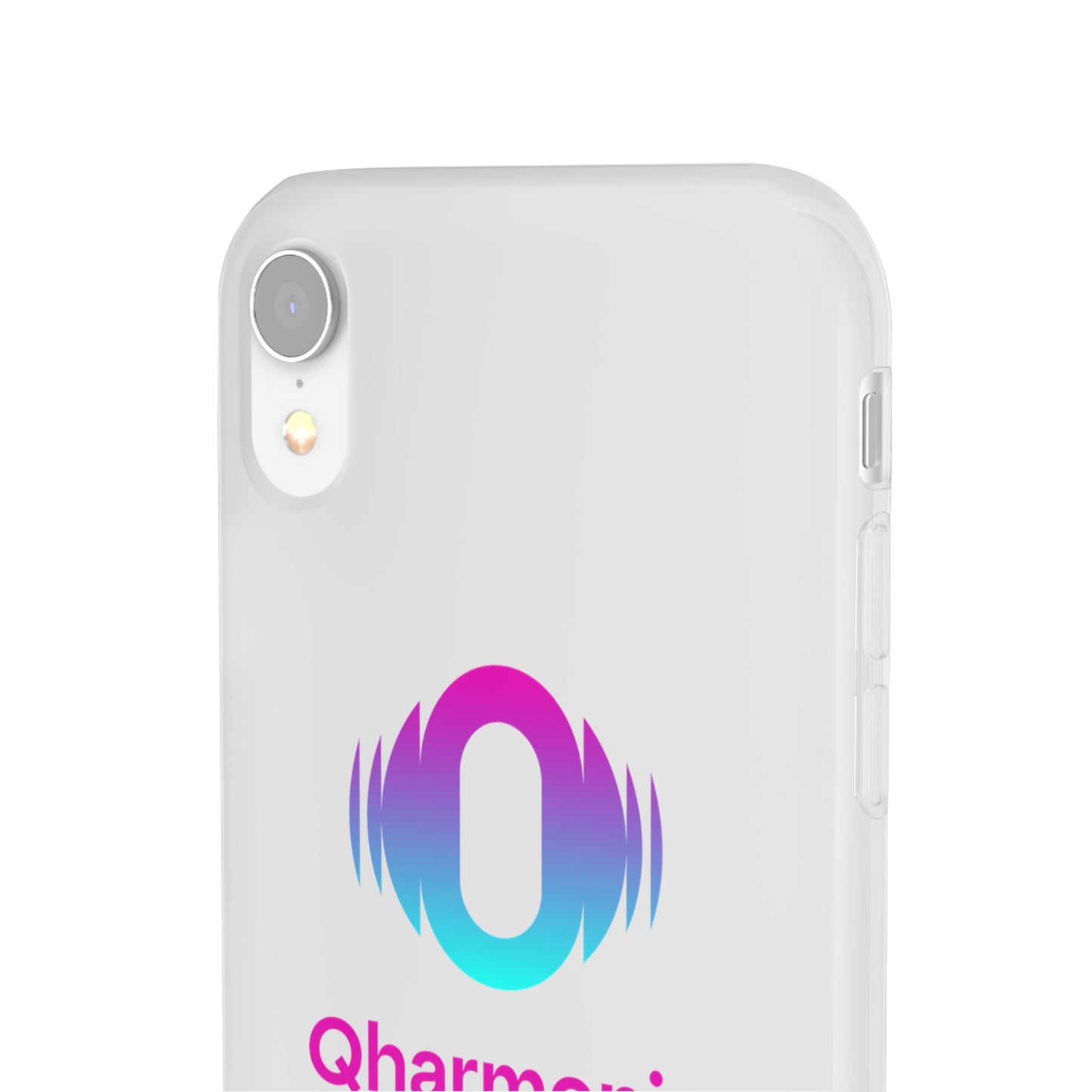Stylish Phone Case: Qharmonix Sound Well Live Well, Customizable Flexi Cases, Tech Accessory, Unique Gift, Music Lover Merchandise, [...]