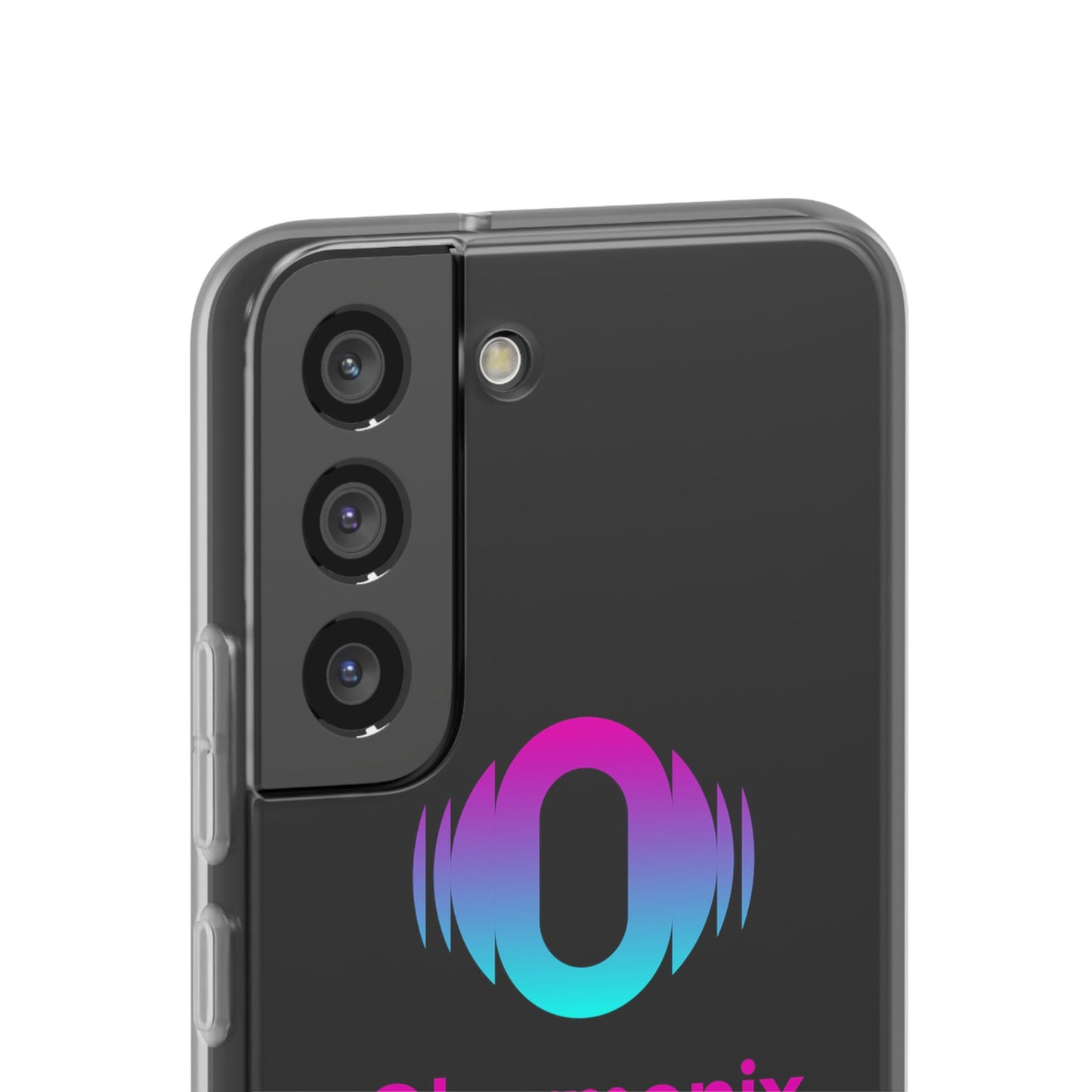 Stylish Phone Case: Qharmonix Sound Well Live Well, Customizable Flexi Cases, Tech Accessory, Unique Gift, Music Lover Merchandise, [...]