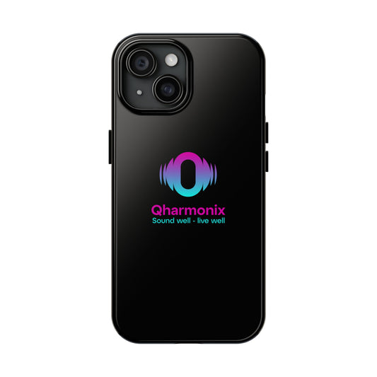 Durable Phone Cases for Music Lovers - Qharmonix Design, iPhone & Android Compatible, Gift for Tech Enthusiasts, Holiday Ready, [...]